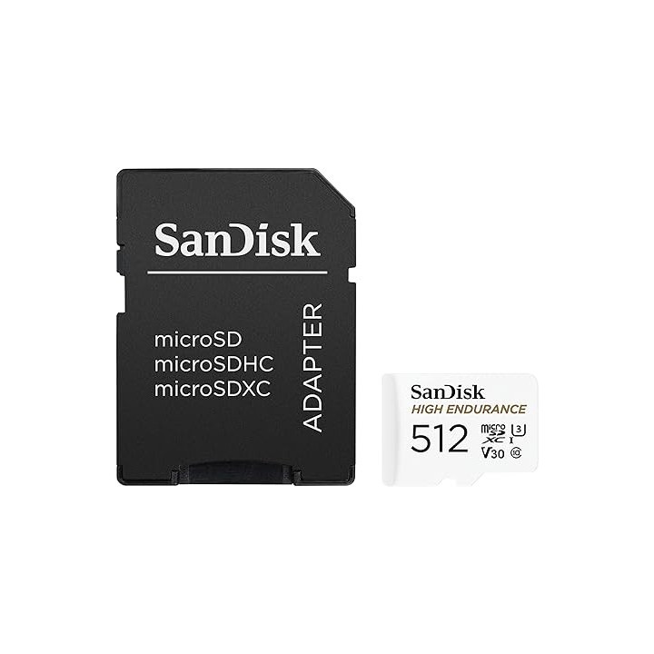 Sandisk SDSQQNR-512G-GN6IA - microSDXC High Endurance 512GB