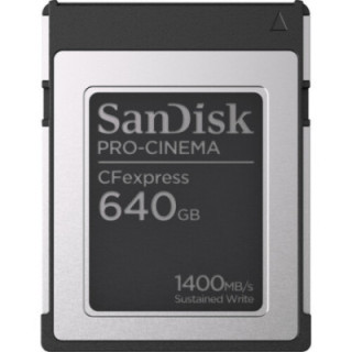 Sandisk SDCFEC-640G-GN4NN - PRO-CINEMA Cfexpress Typ B 640GB