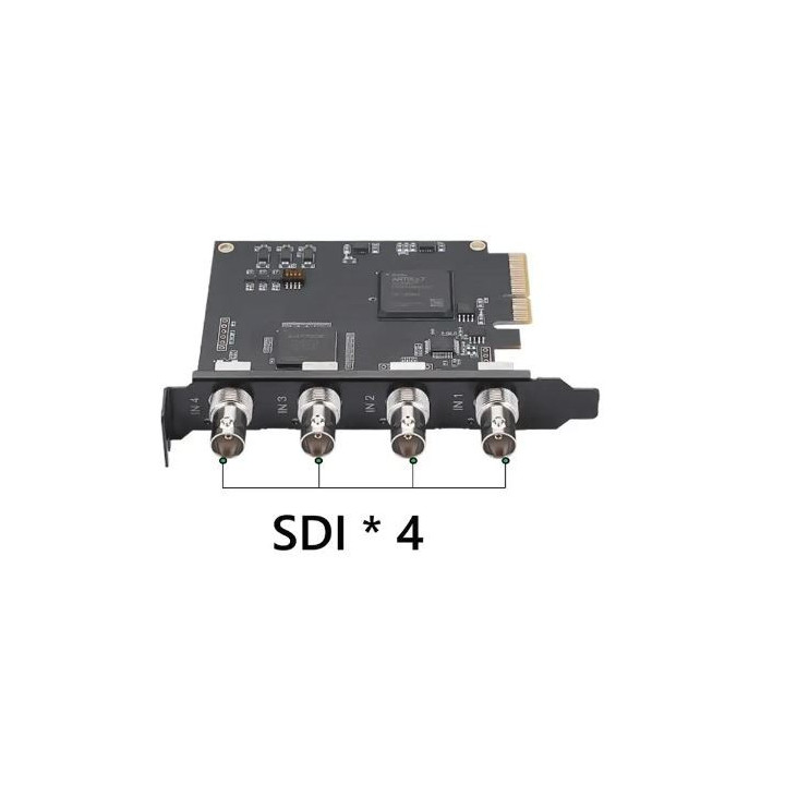 Multicam SDI4 - XS Server + 4 inputs SDI capture card