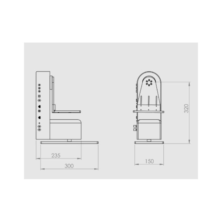 Multicam LIFT_HEAD - For up to 12 kg Load