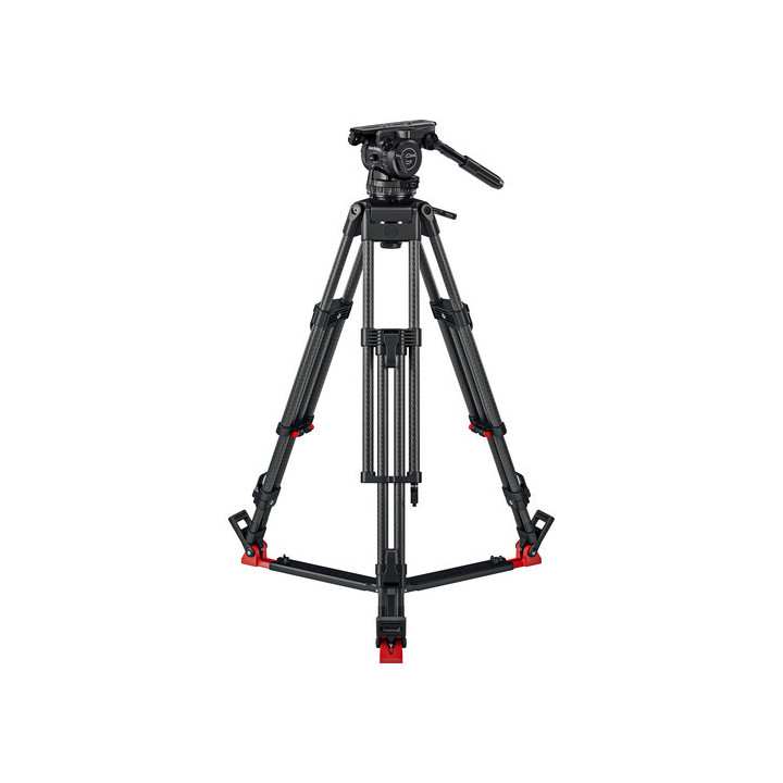 Sachtler 1982 - CF 100 ENG HD 2CF Gound-Level Tripod System with Cine 20 Fluid Head