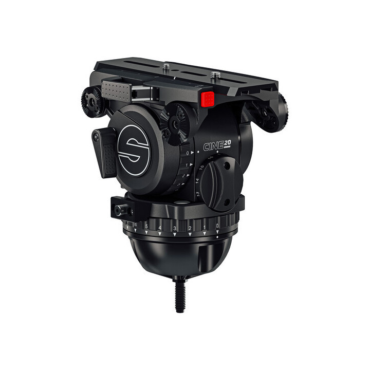 Sachtler 1982 - CF 100 ENG HD 2CF Gound-Level Tripod System with Cine 20 Fluid Head