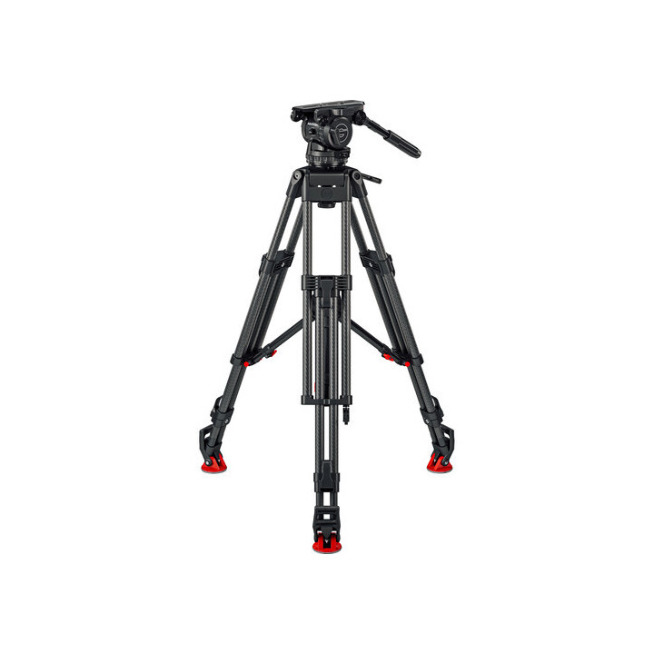 Sachtler 1983 - CF 100 ENG HD 2CF Mid-Level Tripod System with Cine 20 Fluid Head