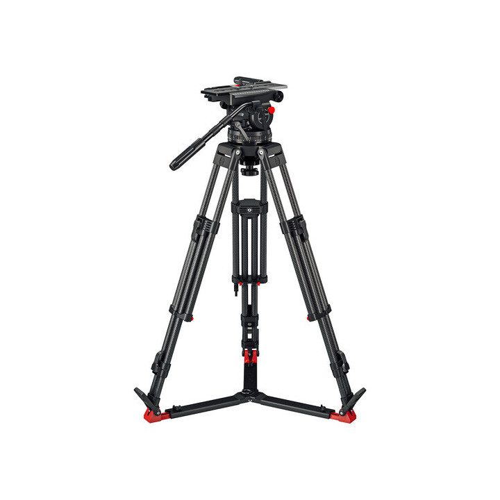 Sachtler 3014 - CF 150 EFP 2 Ground-Level Tripod System with Cine 30 Fluid Head