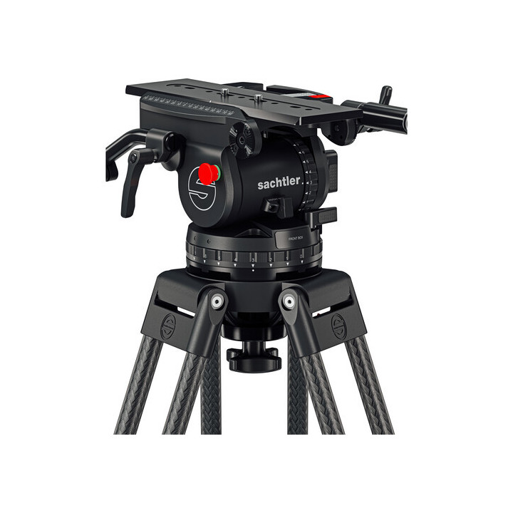 Sachtler 3014 - CF 150 EFP 2 Ground-Level Tripod System with Cine 30 Fluid Head