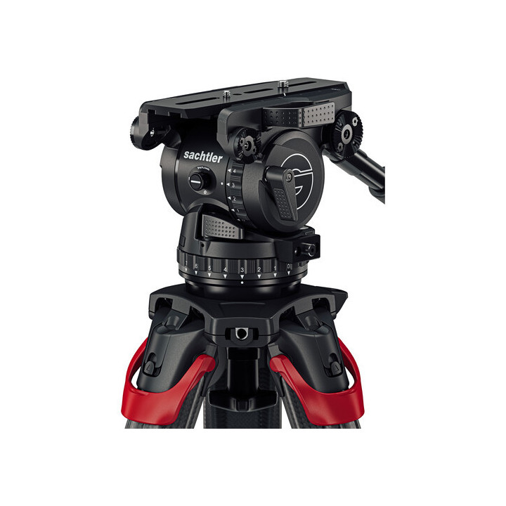 Sachtler 1911-FTGS - Flowtech 100 GS Carbon Fiber Tripod System with Cine 20 Fluid Head