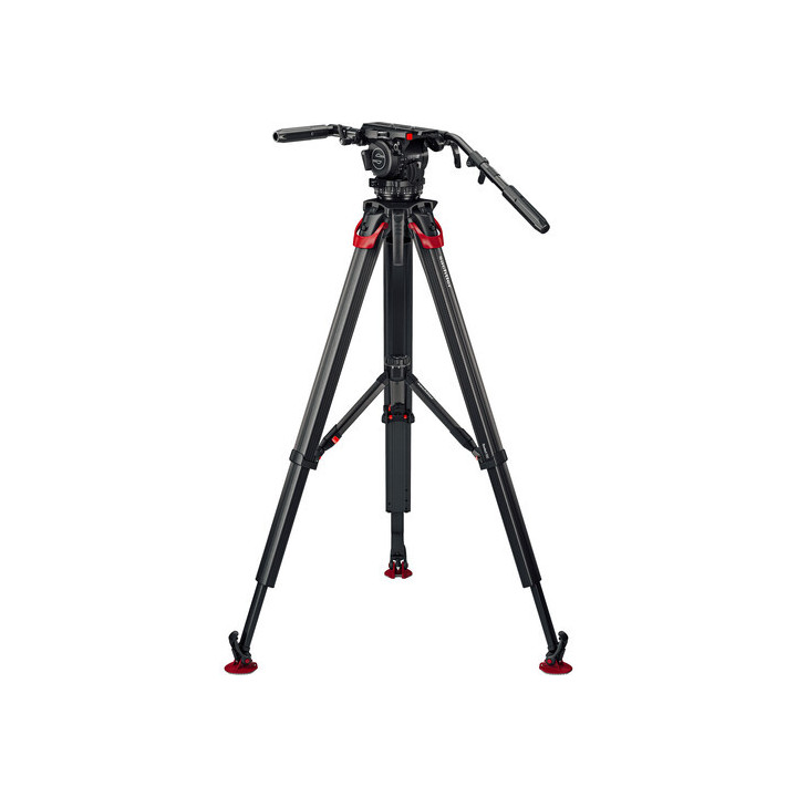 Sachtler 1911-FTMS - Flowtech 100 MS Carbon Fiber Tripod System with Cine 20 Fluid Head