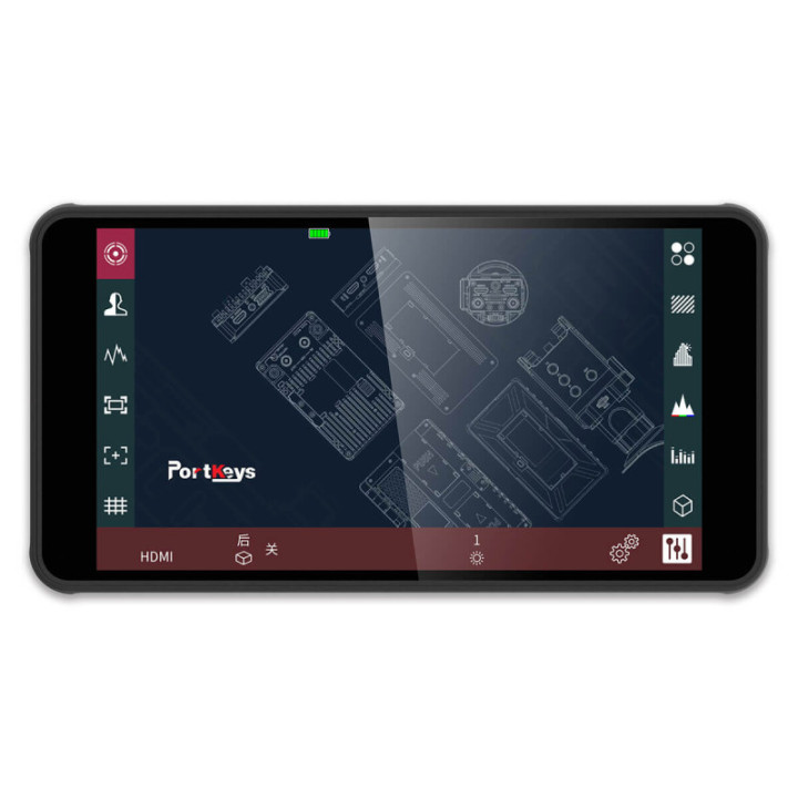 Portkeys PT5-II - 5" 4K HDMI Touchscreen Monitor with 3D LUT Support