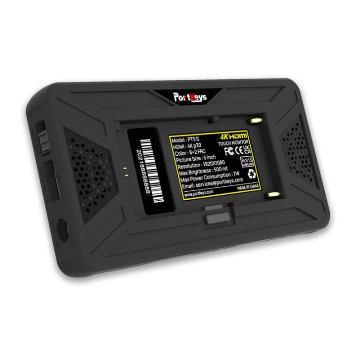 Portkeys PT5-II - 5" 4K HDMI Touchscreen Monitor with 3D LUT Support