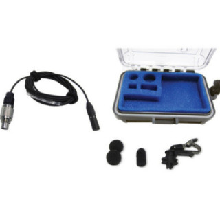 Voice Technologies VT100BLACK/NO - Miniature Lavalier Mic (Cardioid), Black