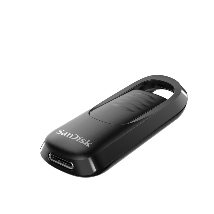 Sandisk SDCZ480-128G-G46 - 128GB Ultra Slider USB-C 3.2 Gen 1 Flash Drive