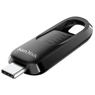 Sandisk SDCZ480-256G-G46 - 256GB Ultra Slider USB-C 3.2 Gen 1 Flash Drive