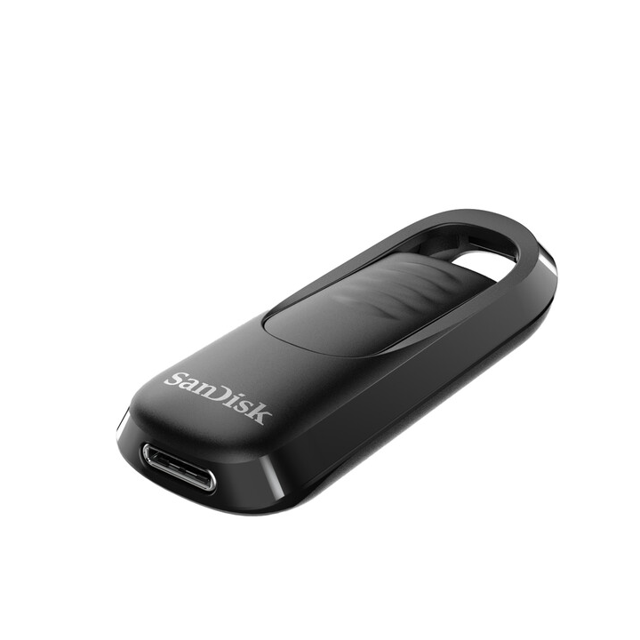 Sandisk SDCZ480-256G-G46 - 256GB Ultra Slider USB-C 3.2 Gen 1 Flash Drive
