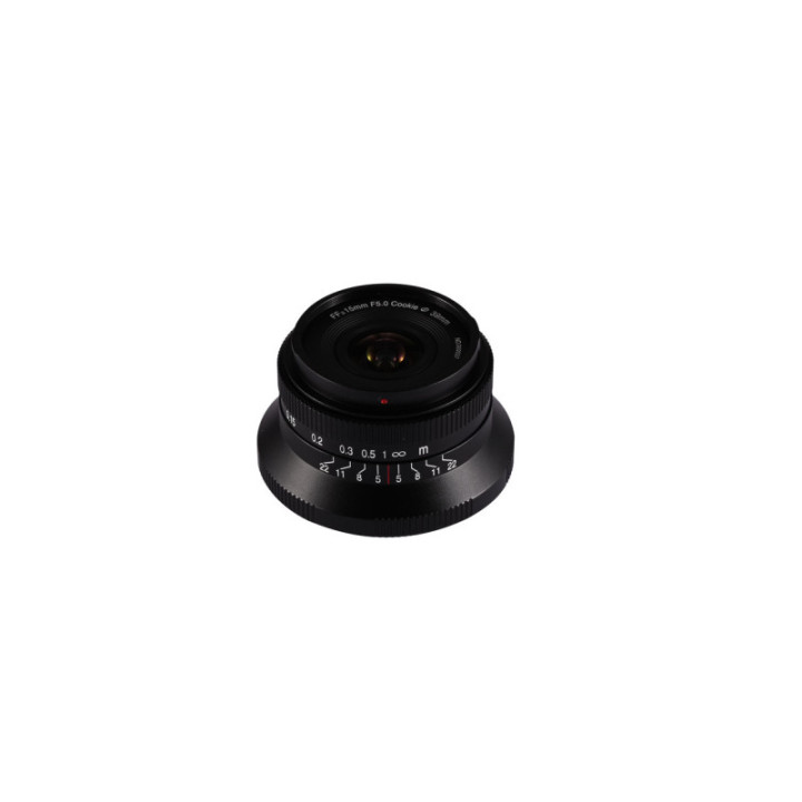 Laowa VE1550FEAEBLK - 15mm f/5 Cookies FF (Auto Aperture - Black) Sony FE