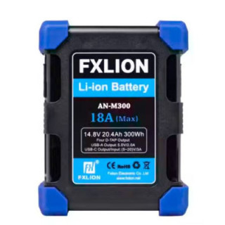 FXLION AN-300A - Cool Black Gold-Mount Battery