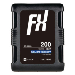 FXLION BP-M200L - 198Wh Cool Blue Smart Square Battery V-Mount