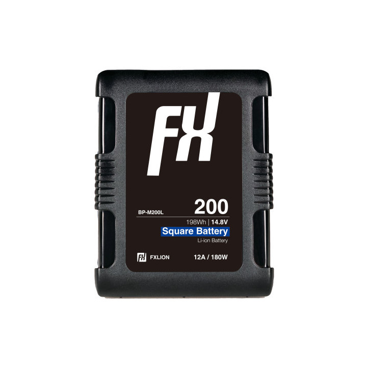 FXLION BP-M200L - 198Wh Cool Blue Smart Square Battery V-Mount
