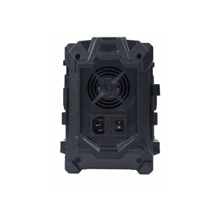 FXLION FX-BA4S - 4-Channel Dual Current Switchable V-mount Battery Fast Charger