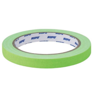 Kupo CSS-1215GN - Cloth Spike Tape 12.5 Yard(L) X 12mm( W) Green