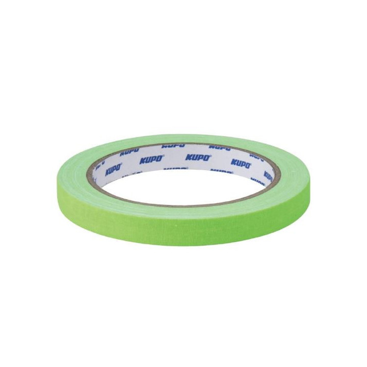 Kupo CSS-1215GN - Cloth Spike Tape 12.5 Yard(L) X 12mm( W) Green