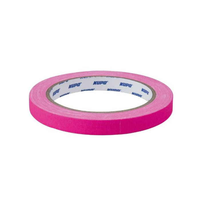 Kupo CSS-1215PK - Cloth Spike Tape 12.55 Yard(L) X 12mm( W) Pink