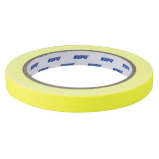 Kupo CSS-1215Y - Cloth Spike Tape 12.5 Yard(L) X 12mm( W) Yellow