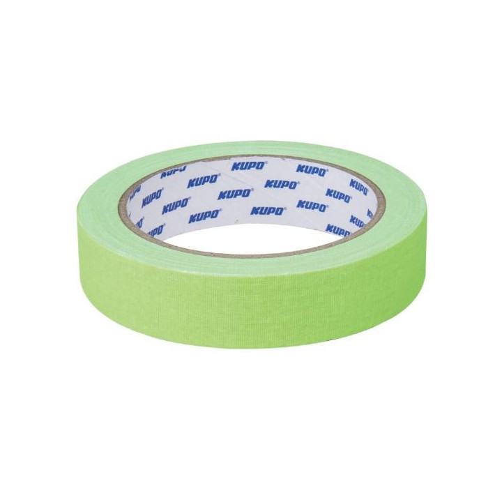 Kupo CSS-2415GN - Cloth Spike Tape 12.5 Yard(L)x 24mm(W) Green
