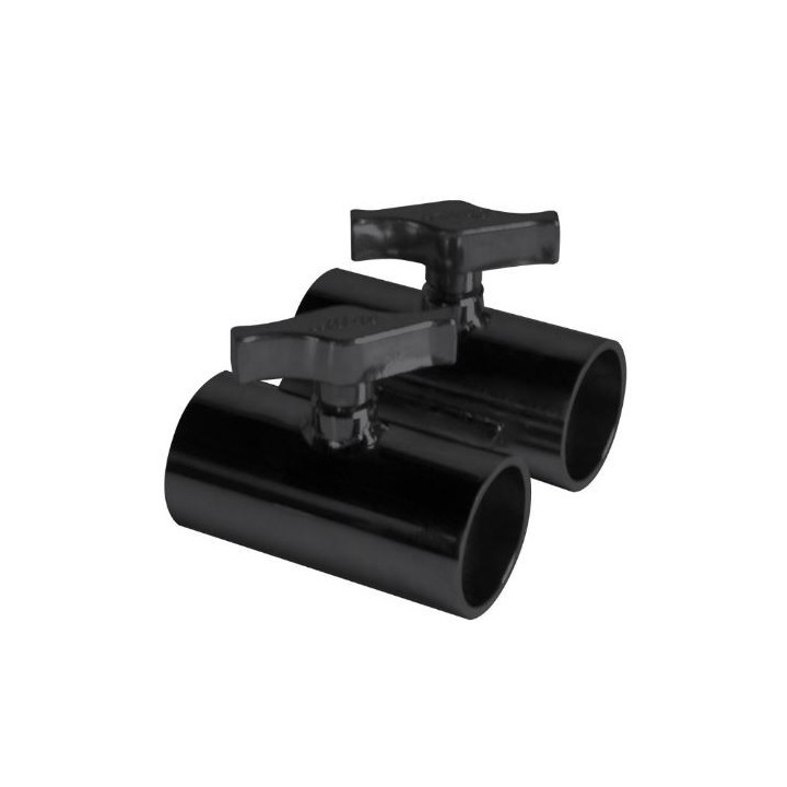 Kupo DPC-114B - Double Pipe Connector for 1-1/2" Sch. 40 (42.4mm) Pipe