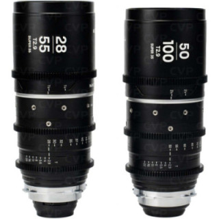 Laowa VE2850BPLS - Nanomorph S35 Zoom 2-Lens Bundle  (28-55mm, 50-100mm) (Silver)