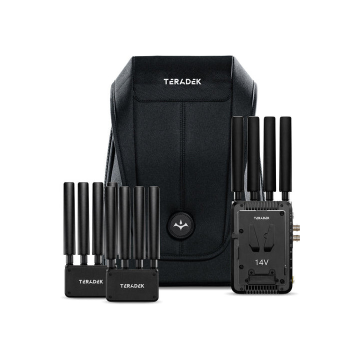 Teradek 10-2859-3V2 - Prism 859 Prism Mobile Backpack 5G - V Mount - 2x 5G