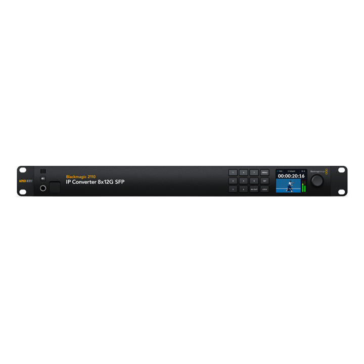 Blackmagic BM-CONVNVIPC8/12GSFP - 2110 IP Converter 8x12G SFP