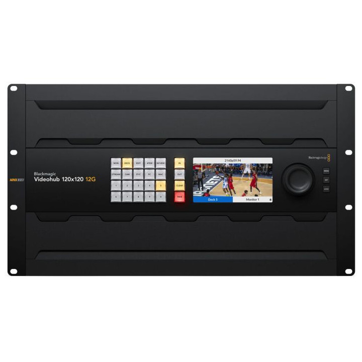 Blackmagic BM-VHUBSMAS12G120120 - Videohub 120x120 12G 