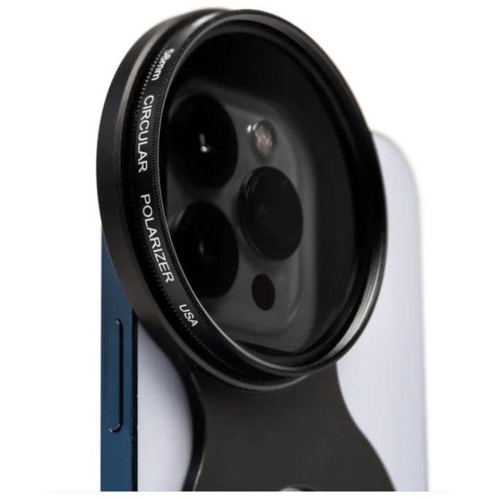 Tiffen SP58FA14PRMSUNGK - 58mm Sunglasses Kit for Iphone 14/15 Pro Max - Mount + 58CP