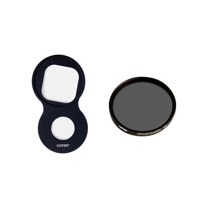 Tiffen SP58FA14PRSUNGK - 58mm Sunglasses KitT for Iphone 14/15 Pro  - Mount + 58CP