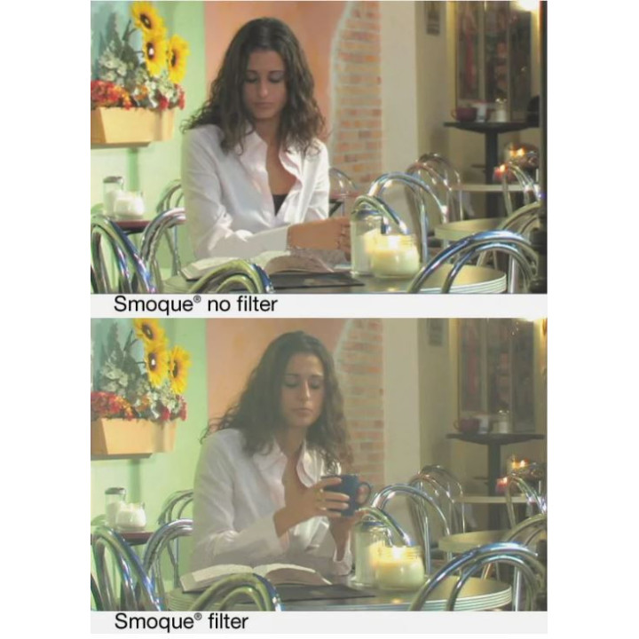 Tiffen 44SMQ18 - 4 x 4" Smoque 1/8 Filter