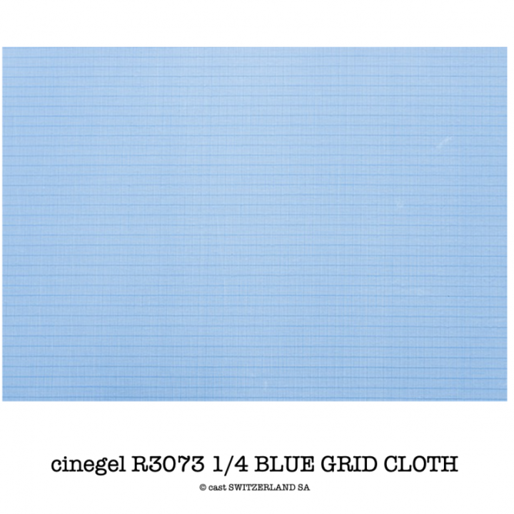 Rosco 3073 - 1/4 Blue Grid Cloth -1.52m x 6.10m