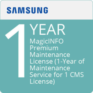 Samsung MagicINFO Maintenance - 1-Year Maintenance Service for MagicINFO CMS License
