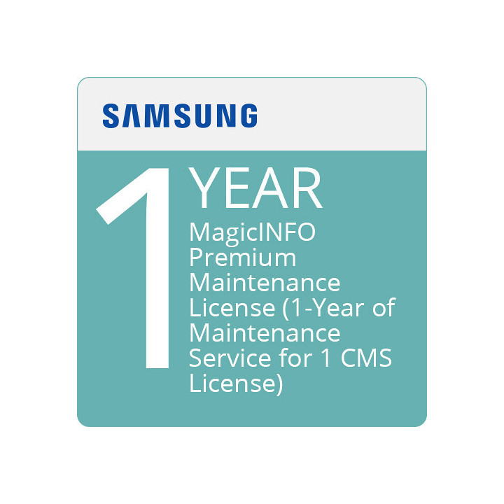 Samsung MagicINFO Maintenance - 1-Year Maintenance Service for MagicINFO CMS License