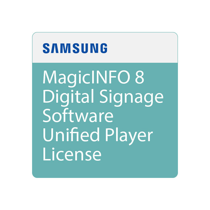 Samsung MagicInfo Player Licenses Unified - MagicINFO 8 Digital Signage Software Unified Player License