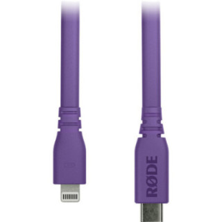 Rode SC19-PU - 1.5m USB-C to Lightning Cable, Purple