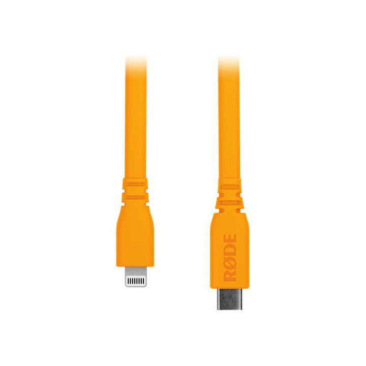 Rode SC21-O - 0.3m USB-C to Lightning Cable, Orange