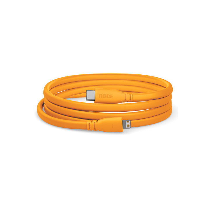 Rode SC21-O - 0.3m USB-C to Lightning Cable, Orange