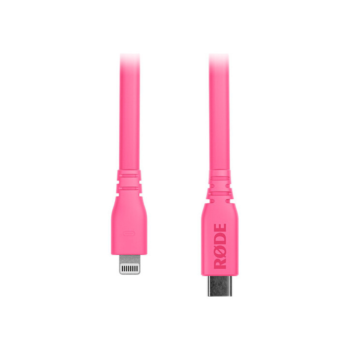 Rode SC21-P - 0.3m USB-C to Lightning Cable, Pink