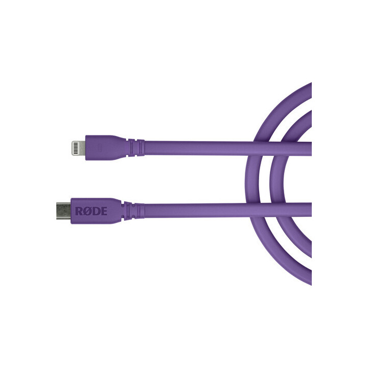 Rode SC21-PU - 0.3m USB-C to Lightning Cable, Purple