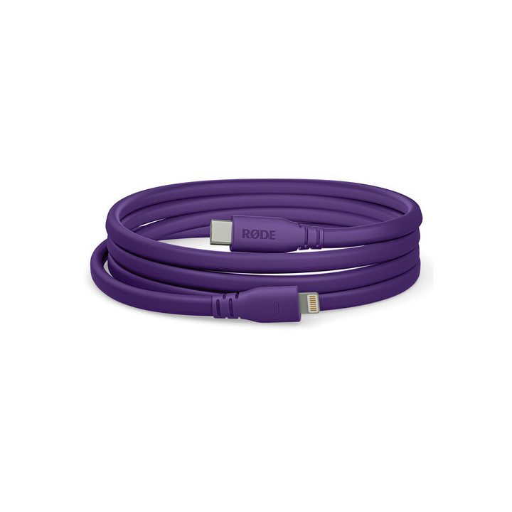 Rode SC21-PU - 0.3m USB-C to Lightning Cable, Purple