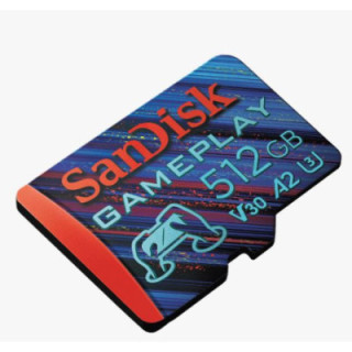 Sandisk SDSQXAV-512G-GN6XN - 512GB GamePlay microSD Card for Mobile and Handheld Console Gaming