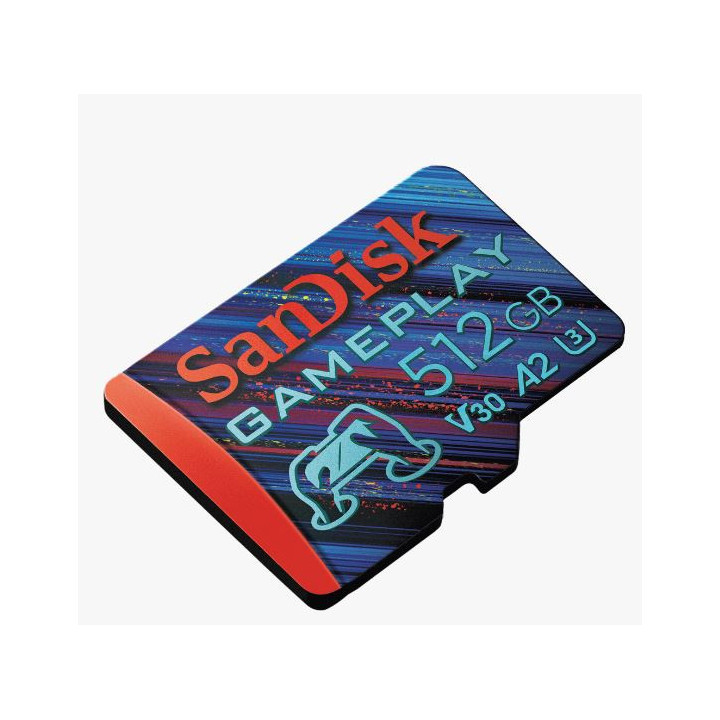 Sandisk SDSQXAV-512G-GN6XN - 512GB GamePlay microSD Card for Mobile and Handheld Console Gaming