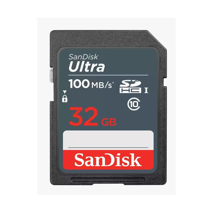 Sandisk SDSDUNR-032G-GN3IN - 32GB Ultra SDHC card and SDXC card