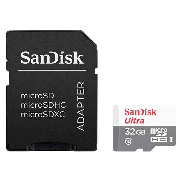 Sandisk SDSQUNR-032G-GN3MA - 32GB Ultra microSDHC/microSDXC UHS-I card
