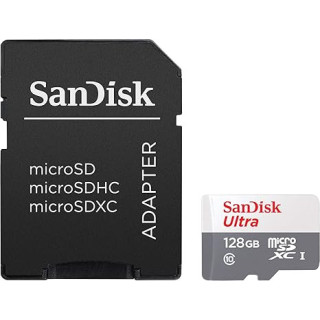 Sandisk SDSQUNR-128G-GN3MA - 128GB Ultra microSDHC/microSDXC UHS-I card